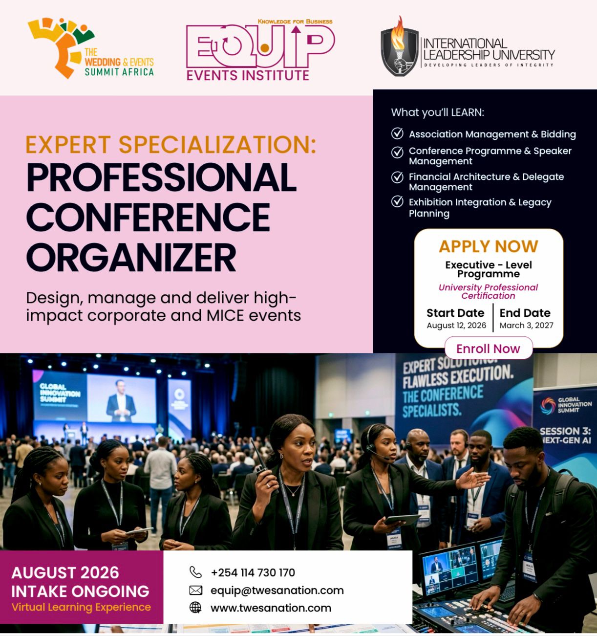 Professional Conference Organizer